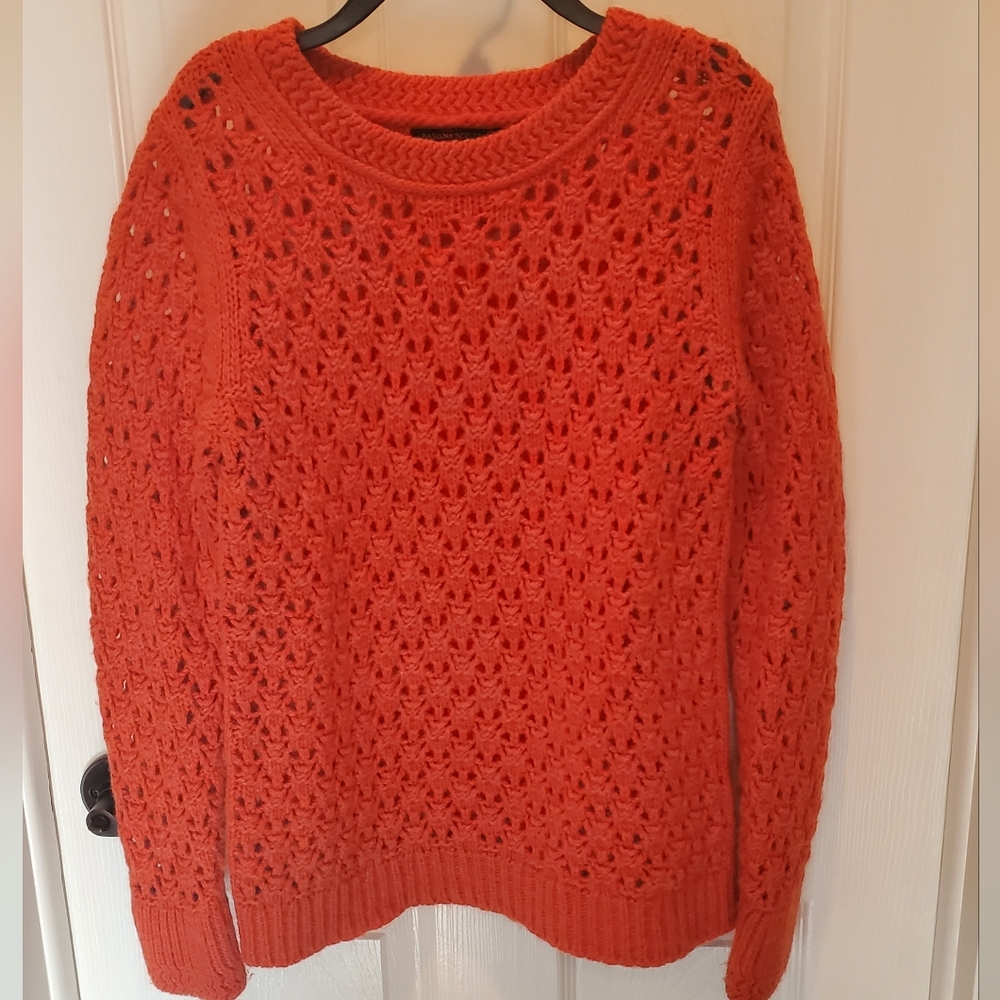 Banana Republic Women's Orange Sweater
